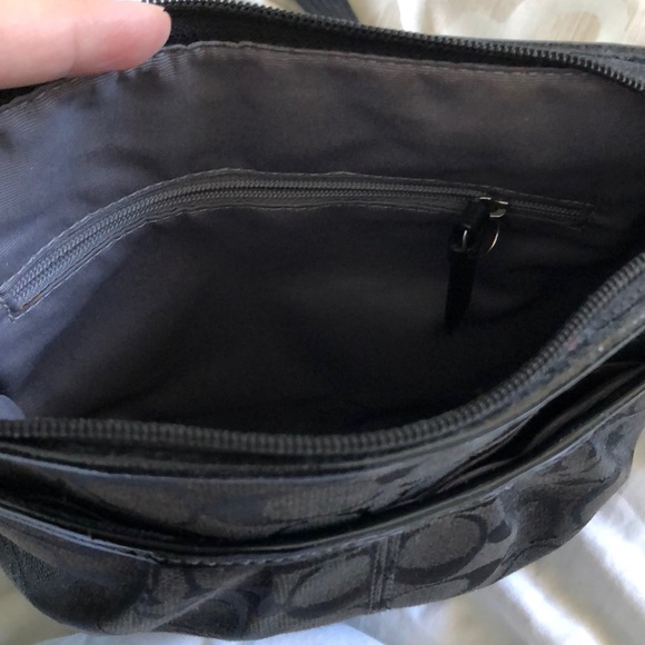 Coach black crossbody - Picture 2 of 3